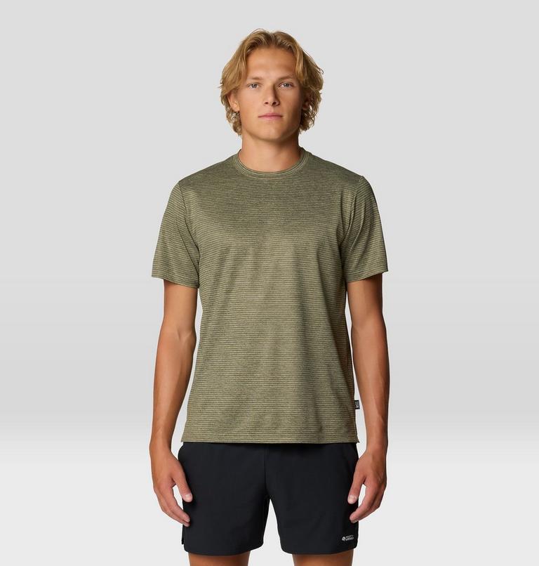 Men's Sunblocker Short Sleeve, Color: Mantis Heather, image 1