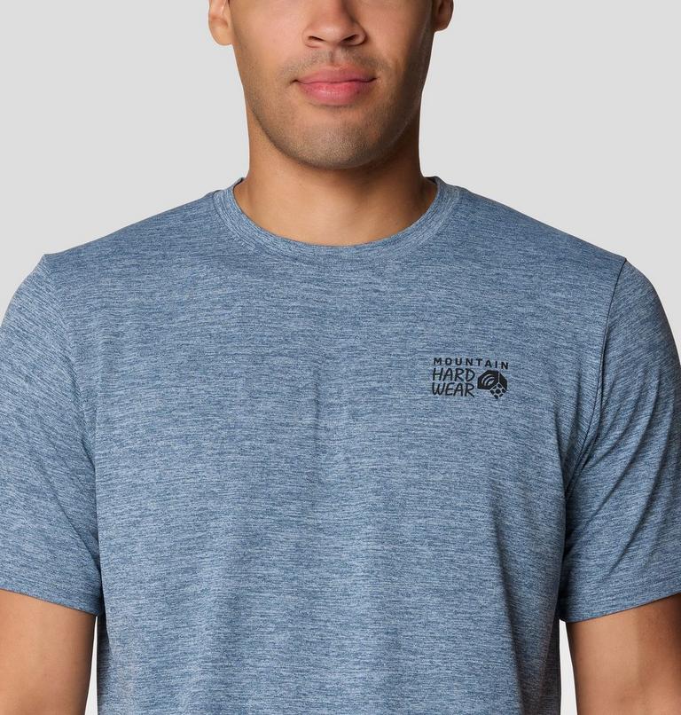 Men's Sunblocker Short Sleeve, Color: Adriatic Blue Heather, image 5