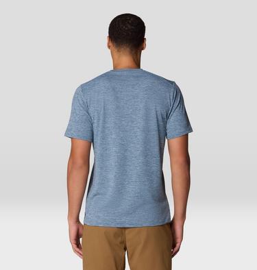 Men's Sunblocker Short Sleeve, Color: Adriatic Blue Heather, image 3