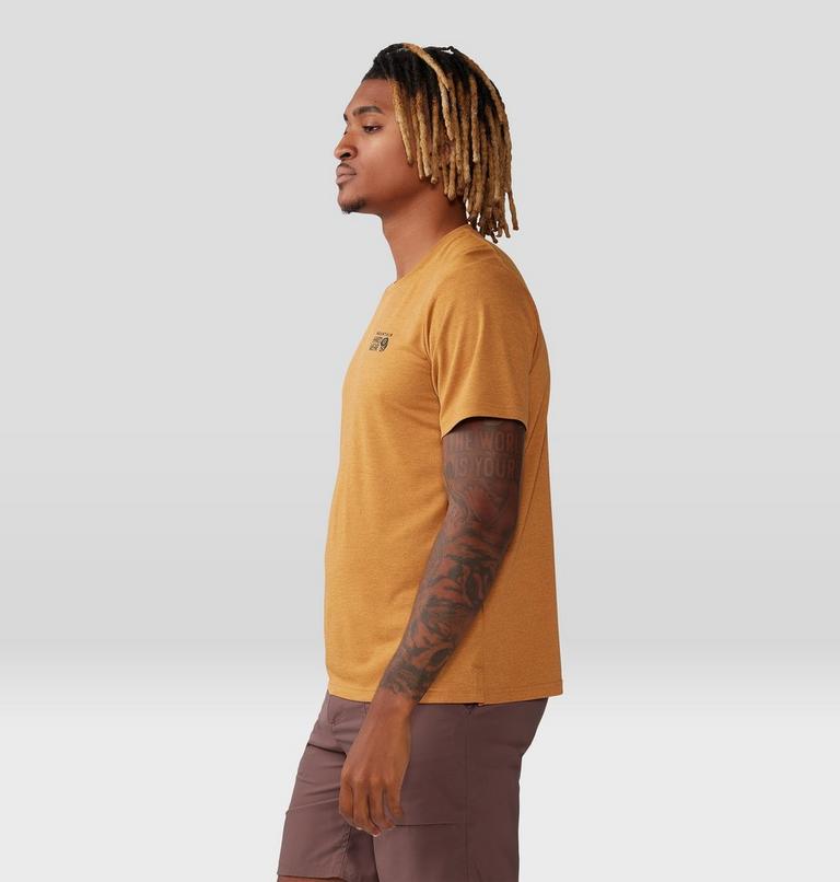 Men's Sunblocker Short Sleeve, Color: Canyon Glow Heather, image 3