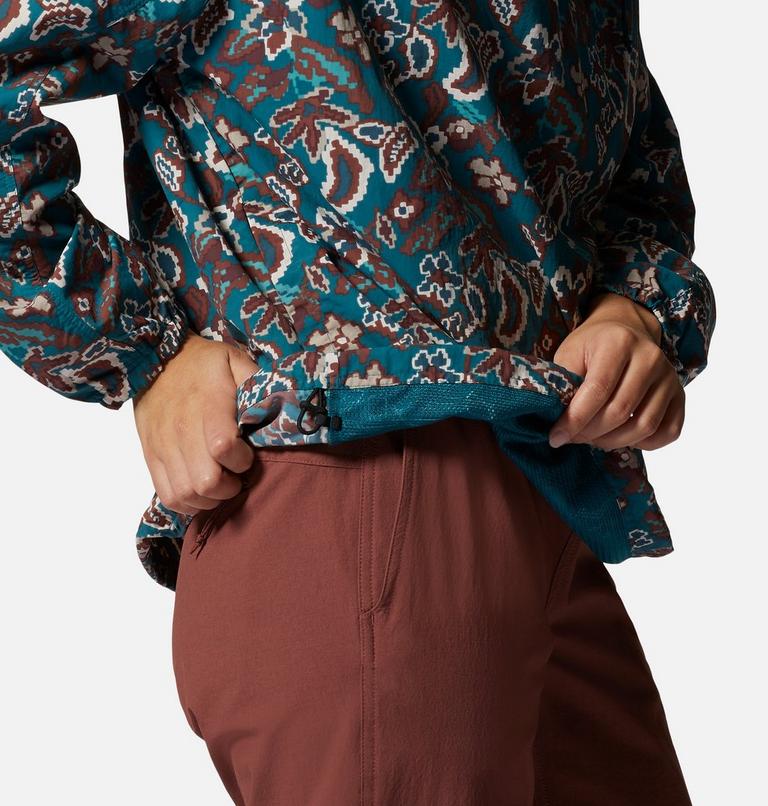 Women's Stryder Anorak, Color: Jack Pine Floral Print, image 5