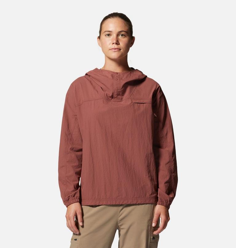 Women's Stryder Anorak, Color: Clay Earth, image 1