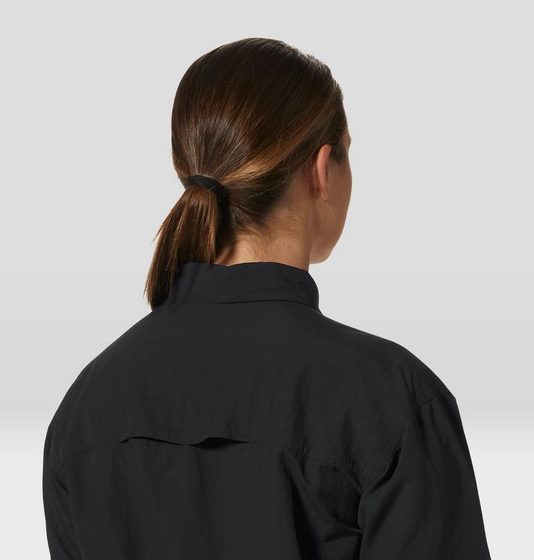 Women's Stryder Long Sleeve Shirt, Color: Black, image 5