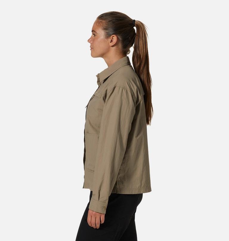 Women's Stryder Long Sleeve Shirt, Color: Khaki, image 3