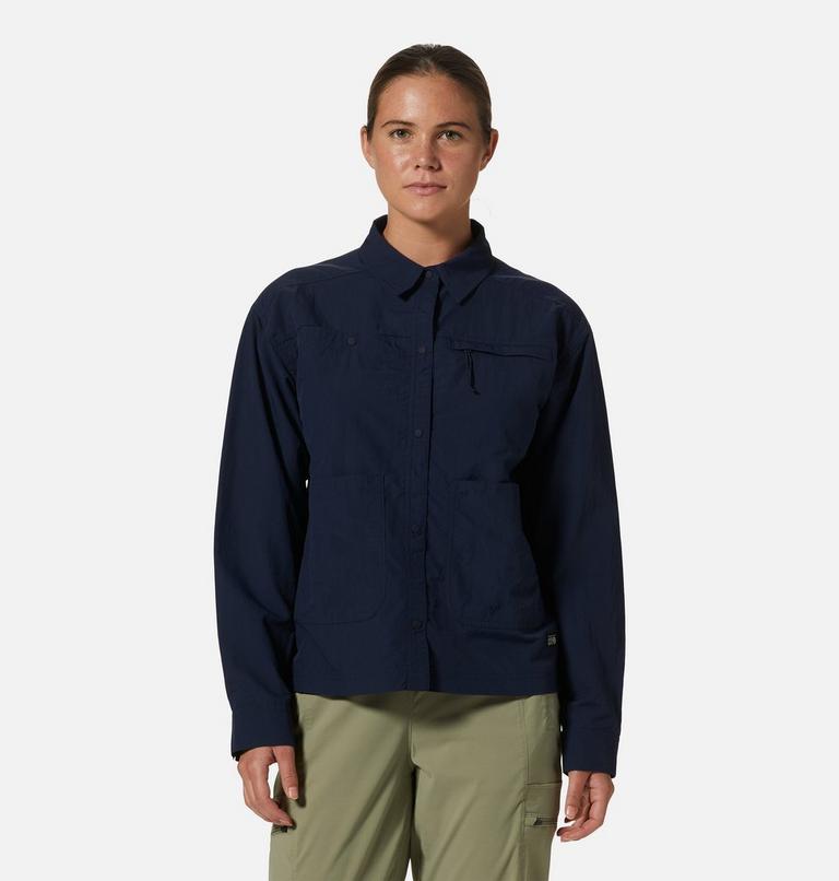 Chemise &agrave; manches longues Stryder Femme, Color: Dark Zinc, image 1