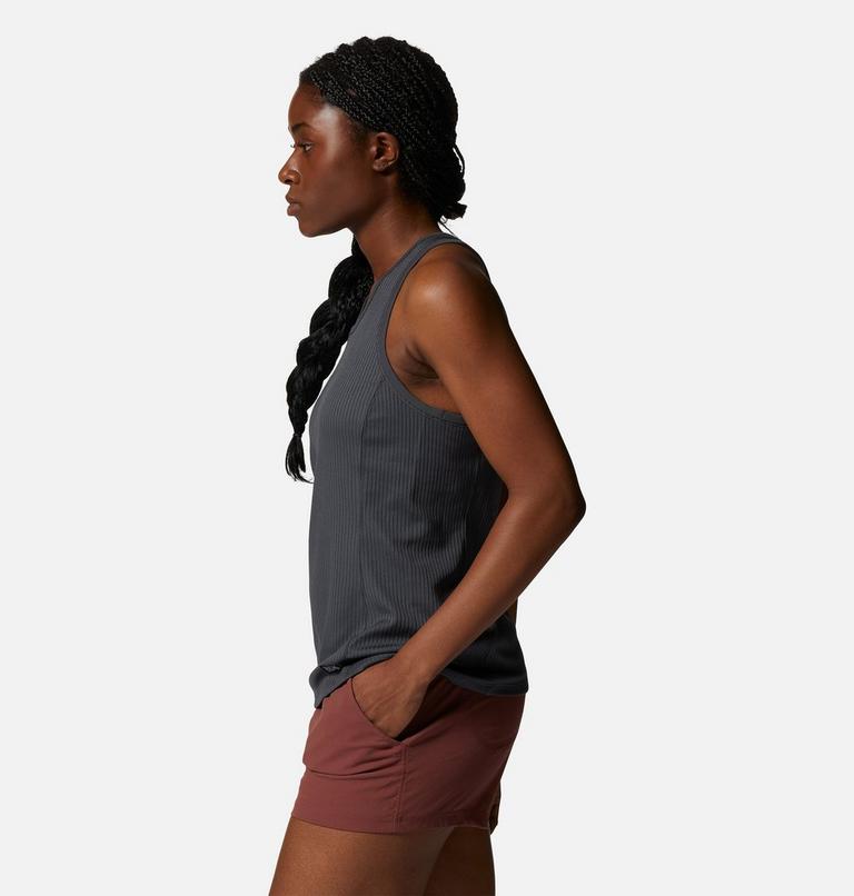 Women's Summer Rib Tank, Color: Volcanic, image 3