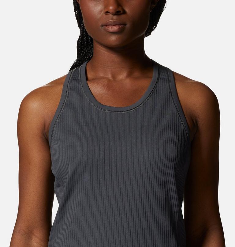 Women's Summer Rib Tank, Color: Volcanic, image 4