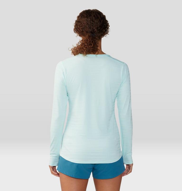 T-shirt à manches longues Mighty Stripe Femme, Color: Pale Ice, image 2