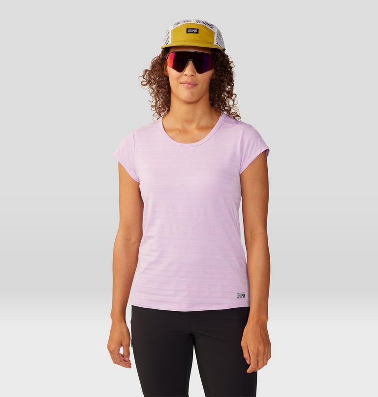 T-shirt &agrave; manches courtes Mighty Stripe Femme, Color: Wisteria, image 6
