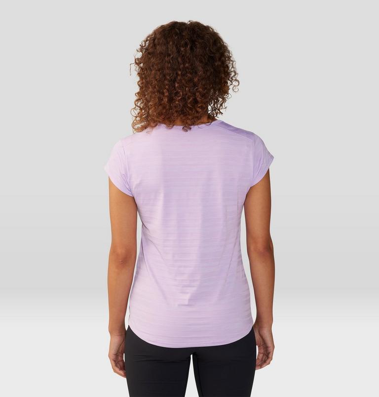 T-shirt &agrave; manches courtes Mighty Stripe Femme, Color: Wisteria, image 2