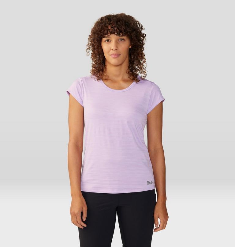 T-shirt &agrave; manches courtes Mighty Stripe Femme, Color: Wisteria, image 1