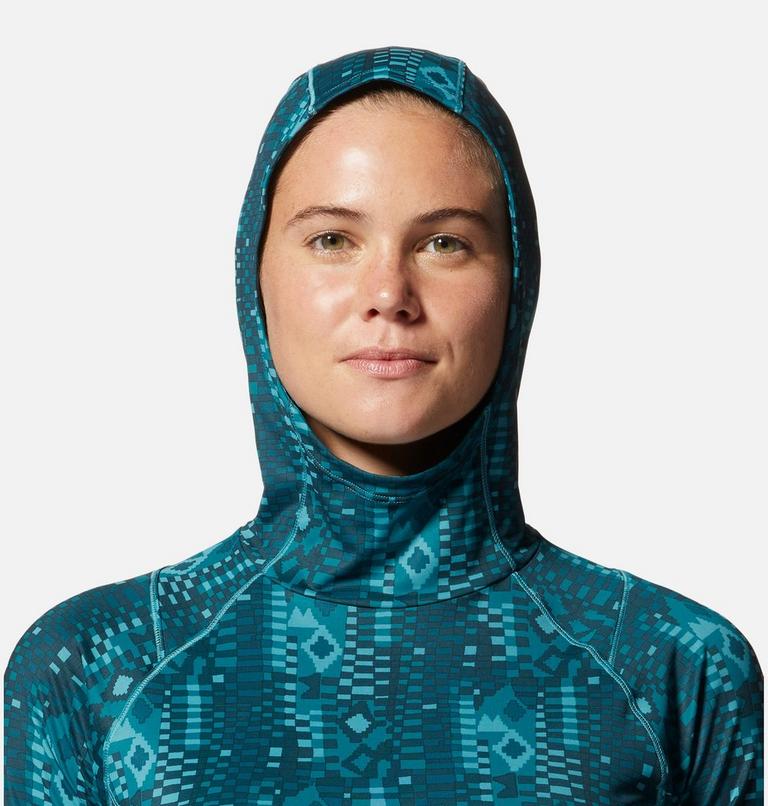 Women's Crater Lake Active Hoody, Color: Palisades Geos Print, image 4