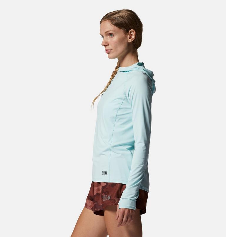 Women's Crater Lake Active Hoody, Color: Pale Ice, image 3