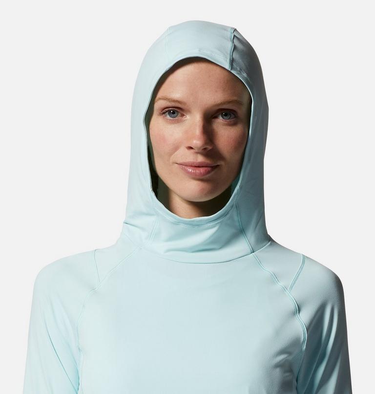 Women's Crater Lake Active Hoody, Color: Pale Ice, image 4