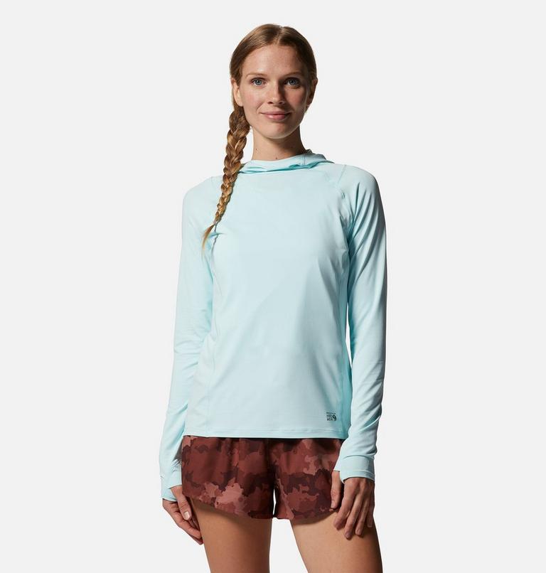 Women's Crater Lake Active Hoody, Color: Pale Ice, image 1