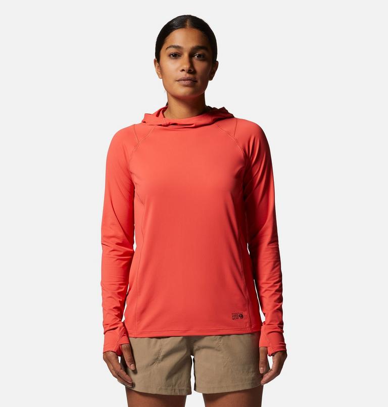 Women's Crater Lake Active Hoody, Color: Solar Pink, image 1