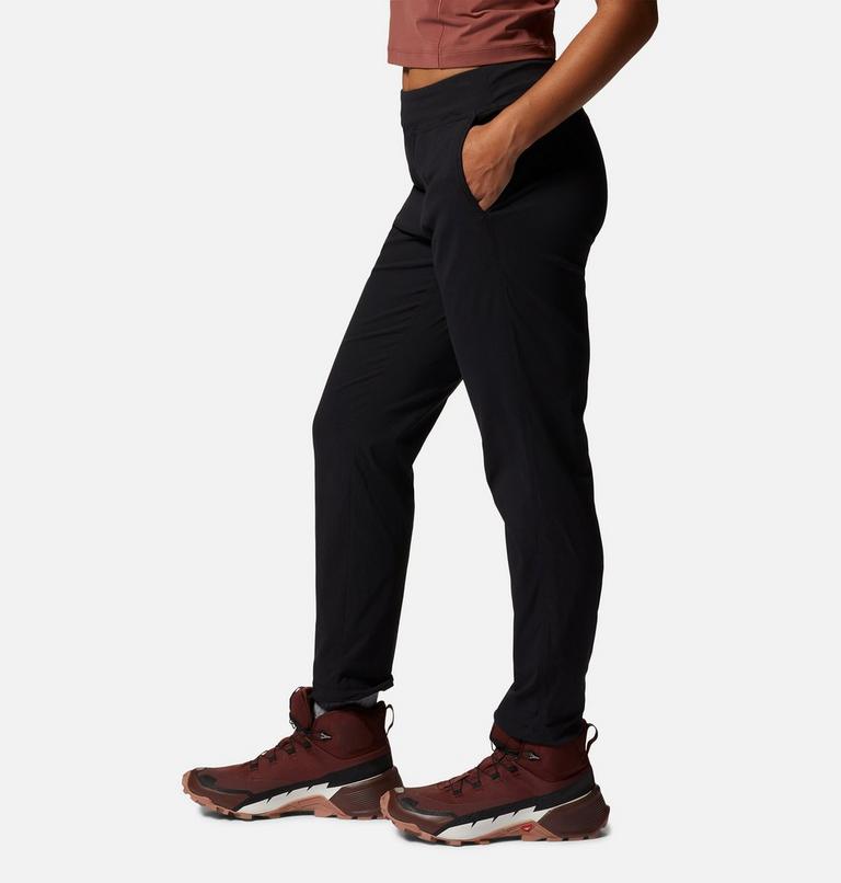Pantalon à ceinture élastique Dynama Femme, Color: Black, image 3