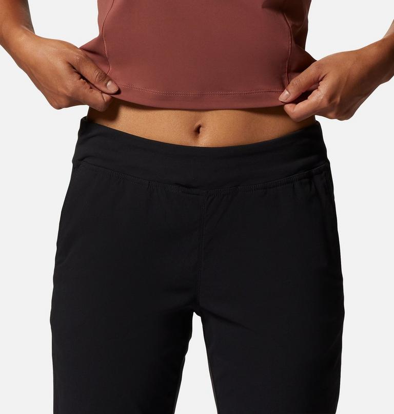 Pantalon à ceinture élastique Dynama Femme, Color: Black, image 4