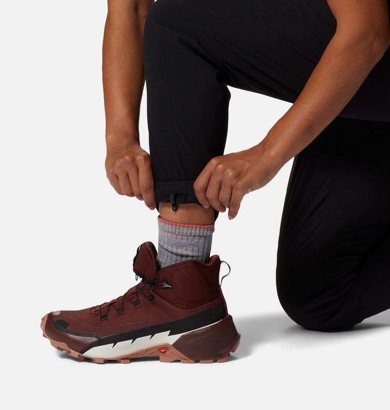 Pantalon à ceinture élastique Dynama Femme, Color: Black, image 6