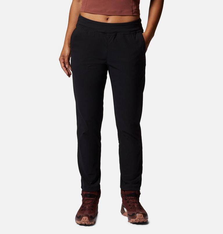 Pantalon à ceinture élastique Dynama Femme, Color: Black, image 1