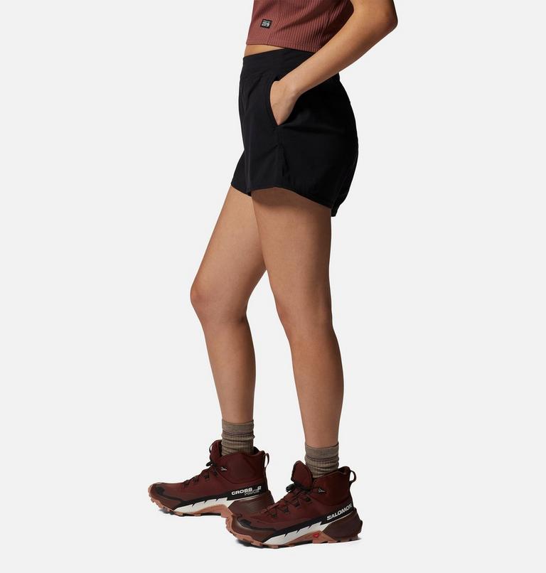 Short à ceinture élastique Dynama Femme, Color: Black, image 3