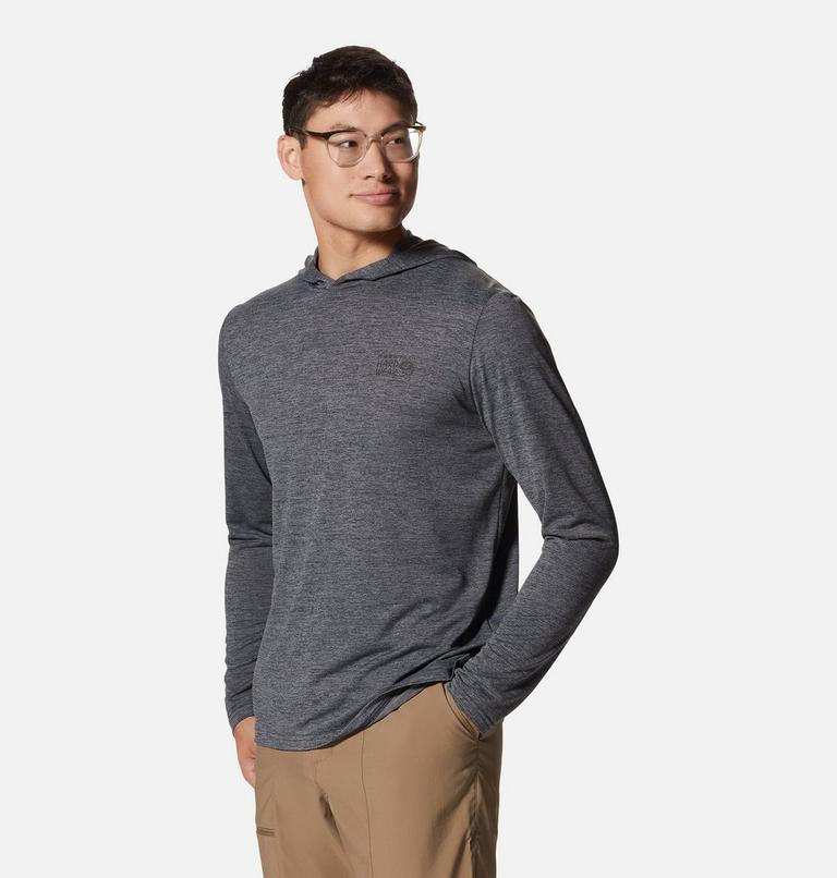 Chandail à capuchon Sunblocker, Color: Dark Storm Heather, image 5