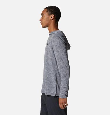 Men's Sunblocker Hoody, Color: Foil Grey Heather, image 3