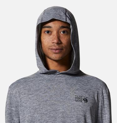 Men's Sunblocker Hoody, Color: Foil Grey Heather, image 4