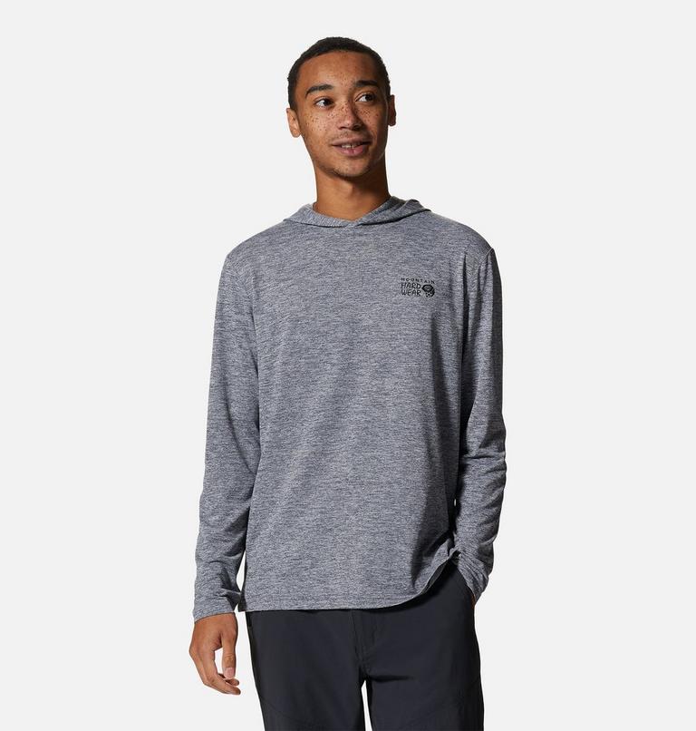 Men's Sunblocker Hoody, Color: Foil Grey Heather, image 5