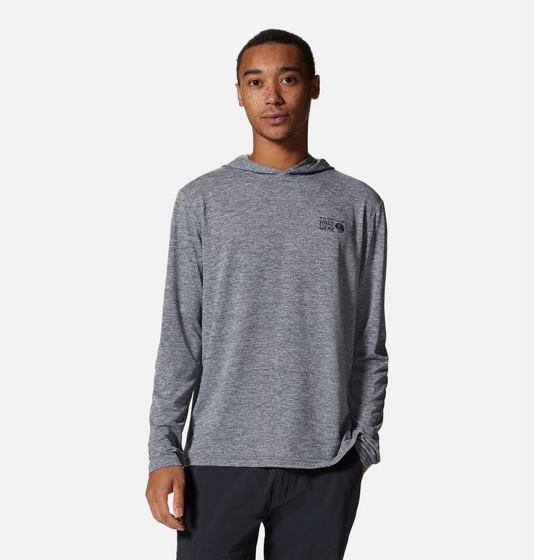 Men's Sunblocker Hoody, Color: Foil Grey Heather, image 1