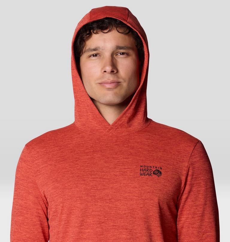 Men's Sunblocker Hoody, Color: Aspect Heather, image 5