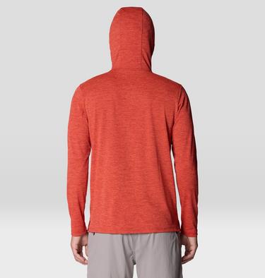 Men's Sunblocker Hoody, Color: Aspect Heather, image 2