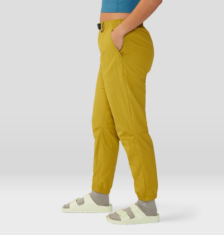 Women's Stryder Mid Rise Pant, Color: Dark Citron, image 3