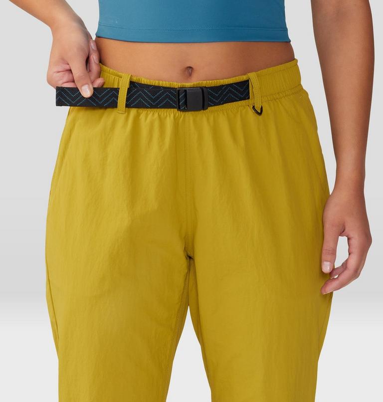 Women's Stryder Mid Rise Pant, Color: Dark Citron, image 4