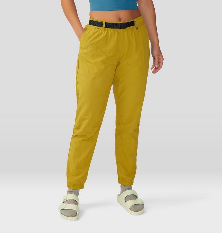 Women's Stryder Mid Rise Pant, Color: Dark Citron, image 6