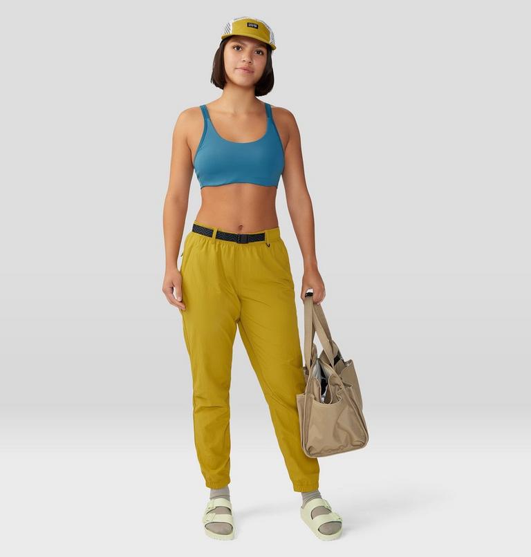 Women's Stryder Mid Rise Pant, Color: Dark Citron, image 7