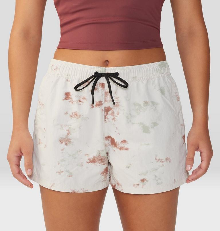 Women's Stryder Swim Short, Color: Dark Quartz Nebula Dye Print, image 4