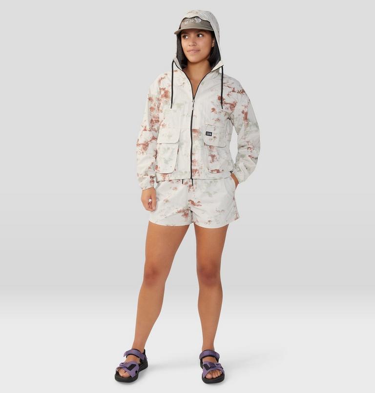 Women's Stryder Swim Short, Color: Dark Quartz Nebula Dye Print, image 6