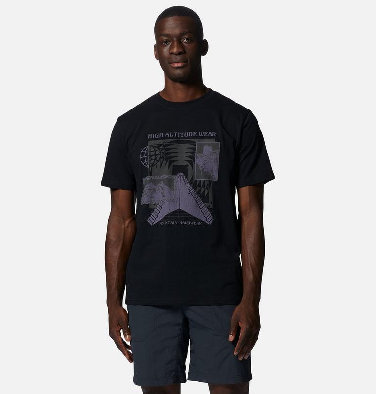 Men's Altitude Stairs Short Sleeve, Color: Black, image 1
