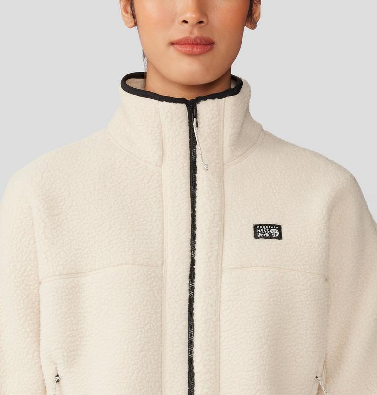 Women's HiCamp Fleece Long Full Zip, Color: Wild Oyster, image 4