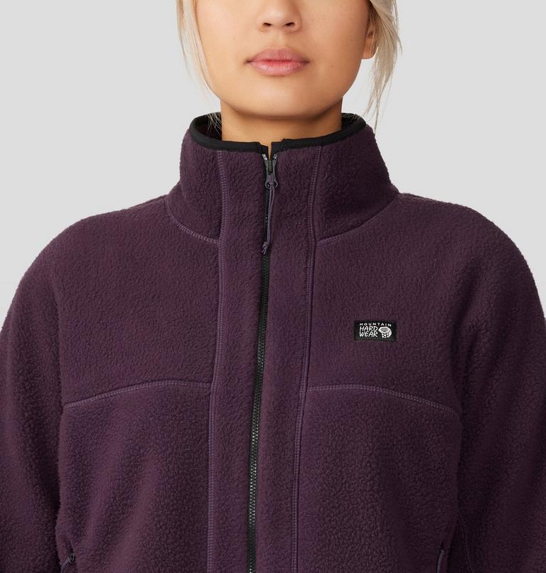 Women's HiCamp Fleece Long Full Zip, Color: Blurple, image 4