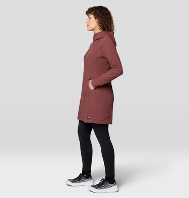 Women's Summit Grid Dress, Color: Bourbon Brown, image 7