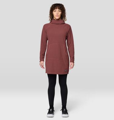 Women's Summit Grid Dress, Color: Bourbon Brown, image 5