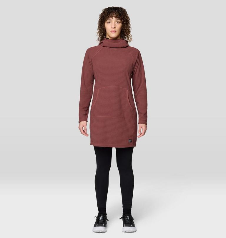 Women's Summit Grid Dress, Color: Bourbon Brown, image 1
