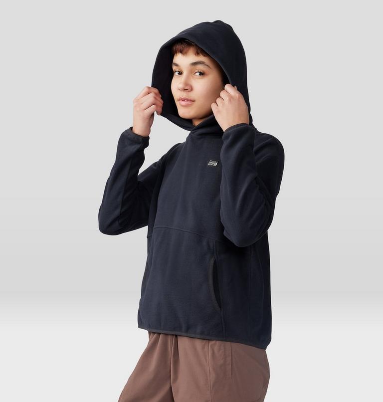 Women's Microchill Hoody, Color: Black, image 1