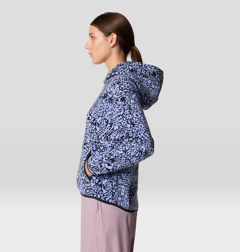 Hoodie Microchill, Color: Light Illusion Foragers Print, image 4