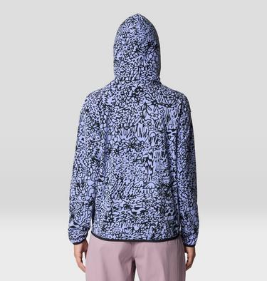 Women's Microchill Hoody, Color: Light Illusion Foragers Print, image 7