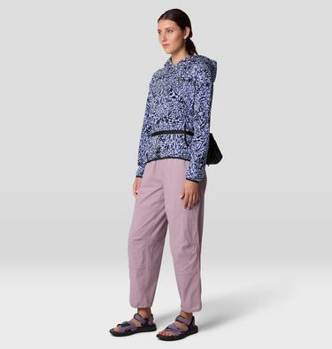 Women's Microchill Hoody, Color: Light Illusion Foragers Print, image 6