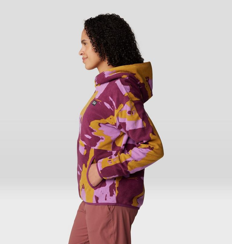 Hoodie Microchill, Color: Lilac Glow Snowdrifts Print, image 3