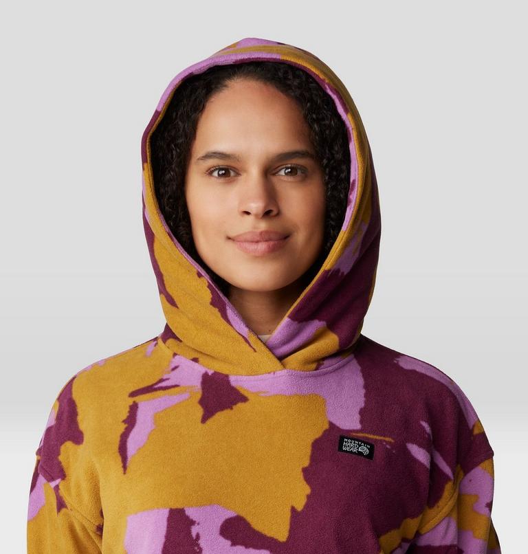 Hoodie Microchill, Color: Lilac Glow Snowdrifts Print, image 4